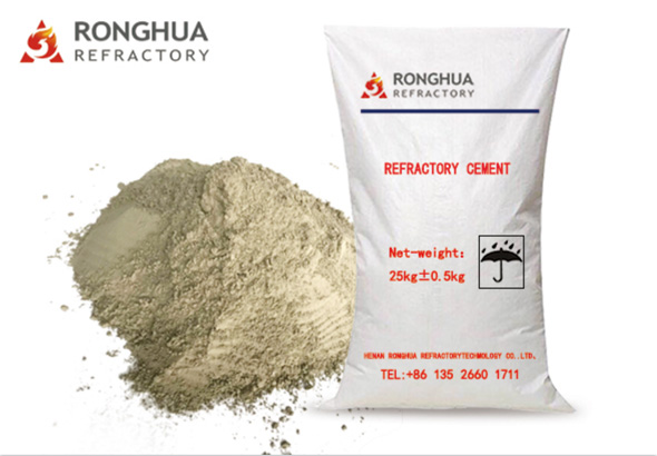 Rongsheng's refractory concrete in use at a global cement plant