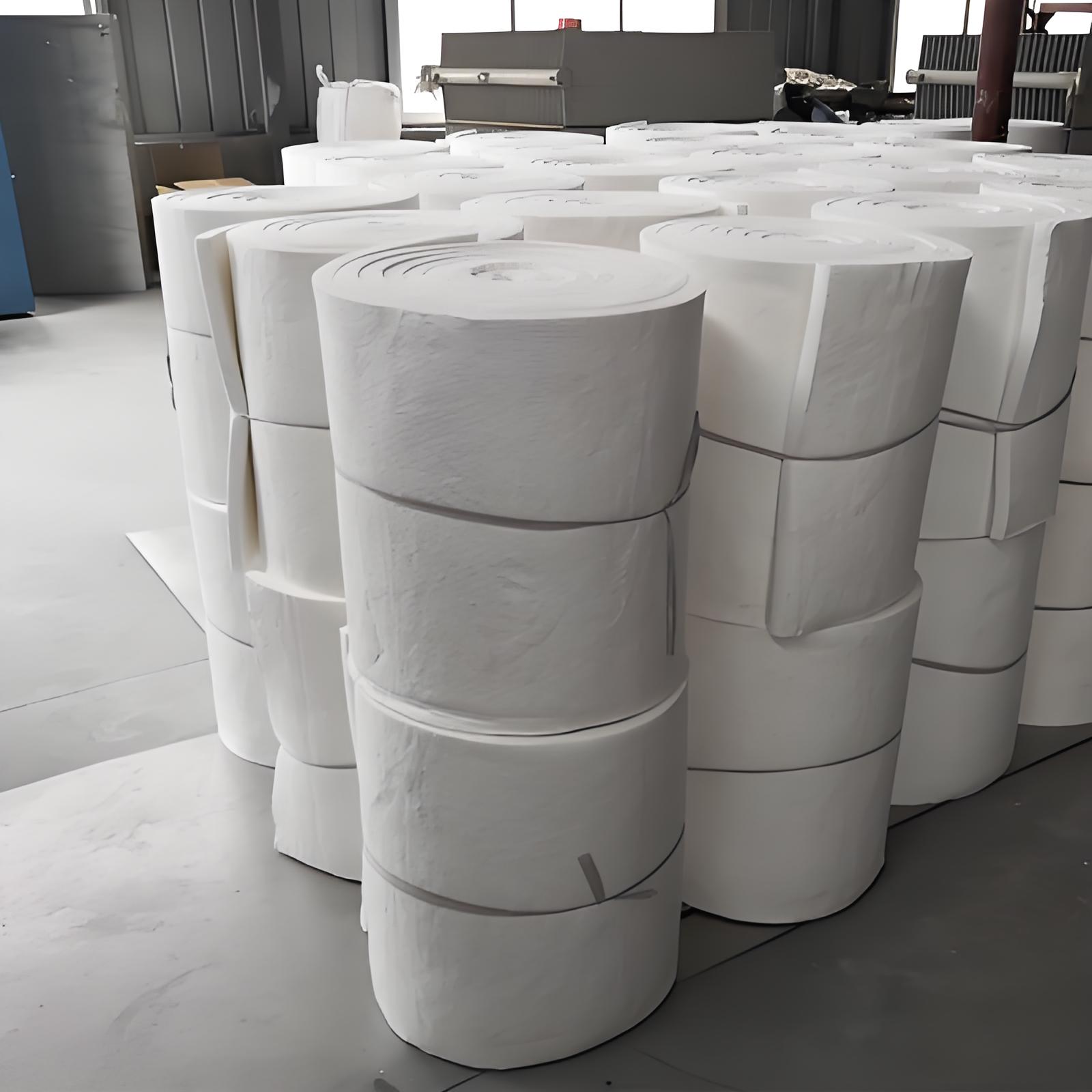 High-Temperature Ceramic Fiber Insulation Blanket-4