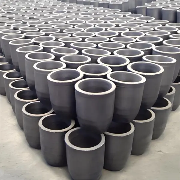 High Quality Refractory Graphite Crucible Coated with SiC-4