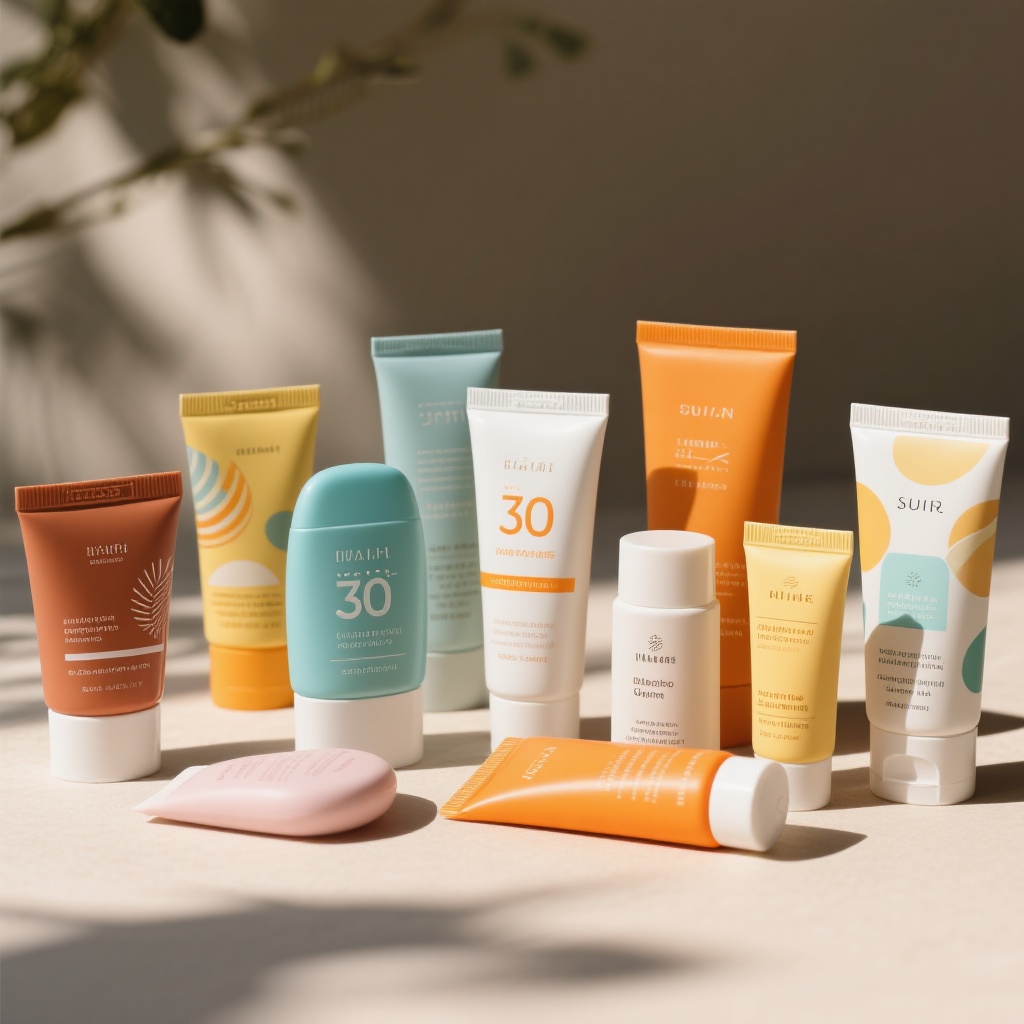 Sunscreen product sample logistics
