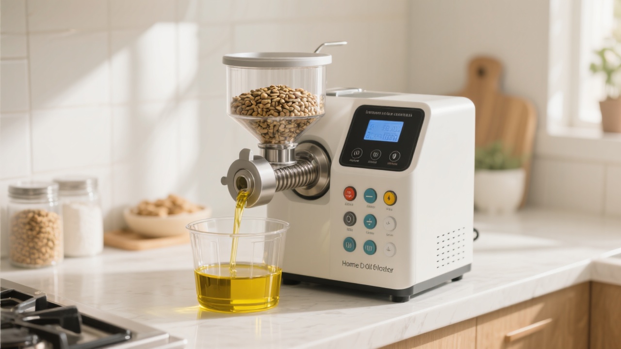 The internal structure of the Qieer WF - J168 oil press