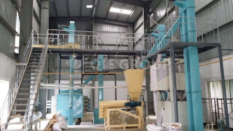 米糠油加工厂安装过程